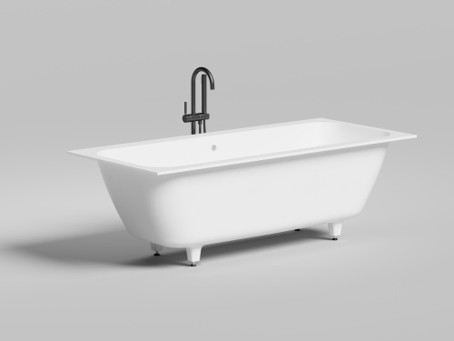 Ванна из искусственного камня Salini ORLANDA 103222MF 180х80 встраиваемая прямоугольная - фото 5